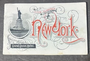 Ein paar Einblicke in New York Grand Hotel Booklet (Europäischer Plan) - Bild 1 von 19