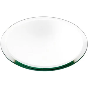 Plymor 8 Zoll runder, 5 mm dicker abgeschrägter Glasspiegel Kreis - Bild 1 von 1
