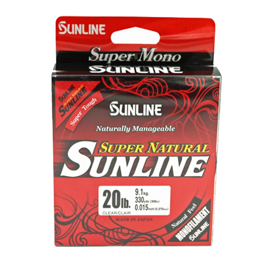 Sunline Super Natural Mono Natural Green/Vert 330 Yards 20Lb Model 63758754