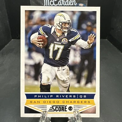 2013 Score Philip Rivers #179 San Diego Chargers Foto 1 de 2