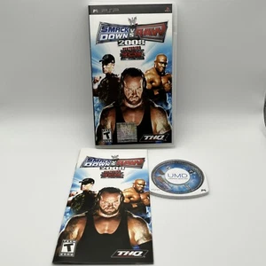 WWE SmackDown vs. Raw 2008 Featuring ECW (Sony PSP, 2007) Complete TESTED  - Picture 1 of 9