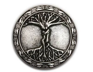 Close Buckle Belt Buckle Tree of Life Interchangeable Buckle for 4cm Belt - Picture 1 of 3