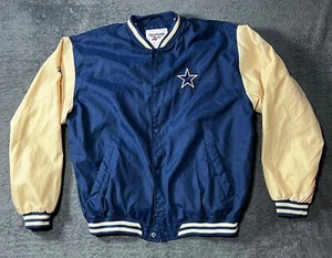 Cowboys Vintage 90's Reebok embroidered jacket Size L - Picture 1 of 10