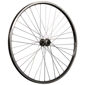 26 Zoll Vorderrad Ryde Zac19 geöst Shimano HB-QC300 Nabe Disc CL schwarz MTB - Bild 1 von 9