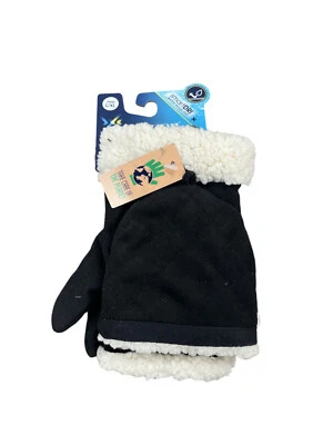 Черные варежки-раскладушки Isotoner размер L/XL новые с ценниками - Изображение 1 из 3