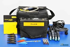 Fluke 1745 Three Phase Power Quality Logger Memobox Calibrated 3Ph PQLogger - Picture 1 of 12