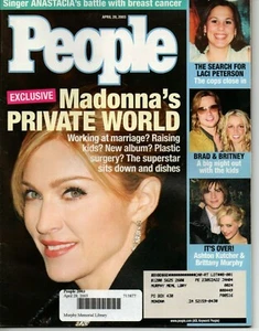 People April 28 2003 Madonna Laci Peterson George Foreman Kelly Clarkson - Picture 1 of 3