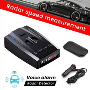 360° Full Band Car Laser Radar Speed Detector Camera Voice Alert Anti Police Kit - Picture 1 of 12