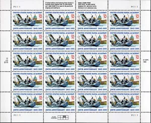 Scott #3001 Naval Academy Sheet of 20 Stamps - MNH - Picture 1 of 1