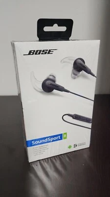 Bose SoundSport Cuffie In-ear Cablate - Nero Antracite NUOVE IN SCATOLA Android - Immagine 1 di 3