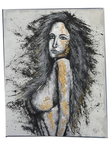 Golden Ember, Acryl auf Leinwand - Bild 1 von 1