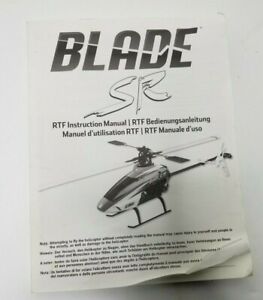 BLADE SR RTF Helicopter Instruction Owners Manual