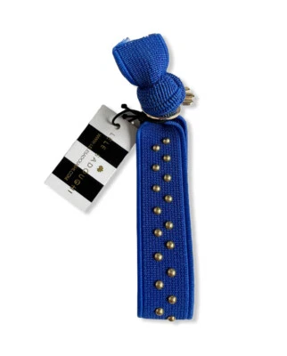 Lele Sadoughi Small Gil Ball Elastic Cobalt NWT - Image 1 of 3