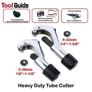 3-42mm Heavy Duty Tube Pipe Cutter Coil Tool HVAC Refrigeration Tubing Plumbing - Picture 1 of 11
