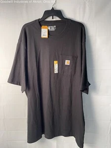 NWT Carhartt Men's Black Pocket T-shirt, Sz. 2XLT - Picture 1 of 3