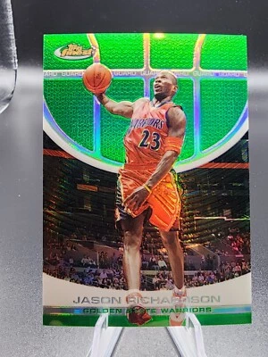 2005-06 Topps Finest Green Refractor /89 Jason Richardson #34 - Image 1 of 4