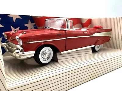 01:18 Ertl/American Muscle-1957 Chevy Bel Air Convertible Edición Coleccionista - Imagen 1 de 4
