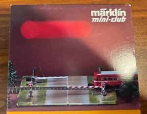 Marklin Mini-Club Z Guage #8992 Crossing Gate NIB Free Shipping - Picture 1 of 3