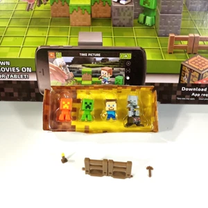 Juego de personajes creador de películas Minecraft Stop Motion 2014 - Imagen 1 de 4
