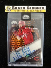 2020 Nick Castellanos Topps Chrome Black Auto /25! Cincinnati Reds!