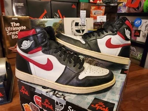 Zapatillas de baloncesto para hombre talla 13 Air Jordan 1 retro altas OG gimnasio rojas 555088-061 - Imagen 1 de 16