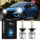 For Honda Jazz 2002-2019 -2X H4 Led Car Headlight Headlamp Bulb Conversion Kit
