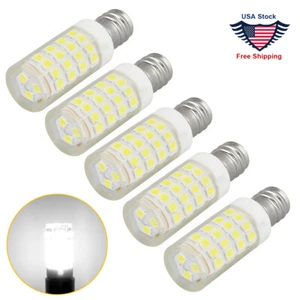 5PCS 7W E12 6000K LED Corn Bulb Light Candelabra Ceiling Fan Lamp Daylight White - Picture 1 of 15
