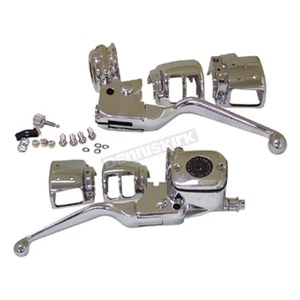 V-Factor Chrome 9/16" Handlebar Control Kit - 44735 - Picture 1 of 1