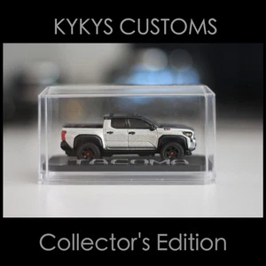 KYKYS Collector's Edition - Matchbox 2024 Toyota Tacoma in Silver TRD w/Case - Picture 1 of 4