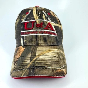 University of Alabama U of A Sombrero Camuflaje Carmesí Marea El Juego Adulto Gorra Ajustable - Imagen 1 de 8