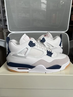 Nike Air Jordan 4 Retro SP x Nike SB 'Navy' Talla 9 Estilo DR5415-100 Foto 1 de 4