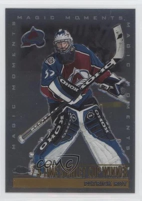 1999-00 Topps Chrome Patrick Roy (3-Time Stanley Cup Winner) #284 HOF - Image 1 of 2