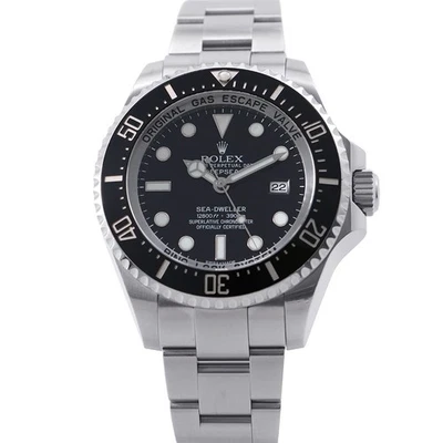 Rolex Sea-Dweller 44 mm acero inoxidable esfera negra 116660 Foto 1 de 4