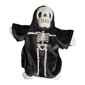 TY Beanie Babies CREEPERS Skeleton Grim Reaper Halloween Beanbag Toy W/Tags - Picture 1 of 10