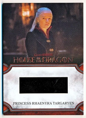 House of the Dragon Season 1 Princess Rhaenyra Targaryen Relic Cards #RC20 - Image 1 of 2