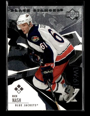 2003-04 Upper Deck Black Diamond #132 Rick Nash Foto 1 de 2