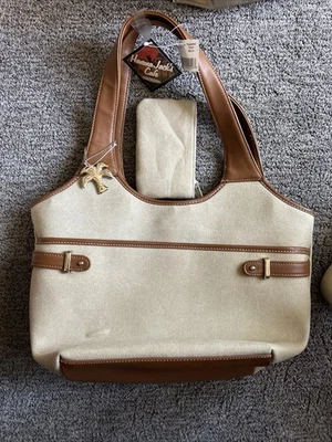 Cartera Havana Jack’s Café Caqui Palmera Llavero Lona Nueva con Etiquetas Foto 1 de 4