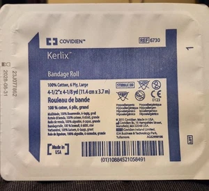 COVIDIEN KERLIX BANDAGENROLLE 4 1/2 X 4 1/8 6730 4er Pack 2 verfügbar - Bild 1 von 2