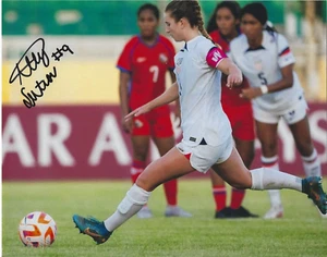 ALLY SENTNOR Signed 8 x 10 Photo USA Soccer Utah Royals NWSL Free Shipping - Picture 1 of 1