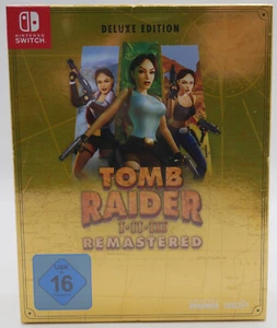 Tomb Raider I-III Remastered Deluxe Edition Nintendo Switch SEALED #2 - Picture 1 of 6