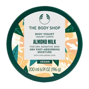 The Body Shop Vegan Body Yogurt Almond Milk Cream, 200ml For Normal To Dry skin - Picture 1 of 7