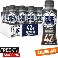 Core Power Fairlife Elite 42g High Protein Milk Shakes For All Diets- 14oz-12 Pk