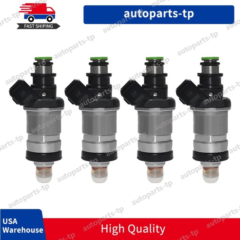 Inyector de combustible para automóvil 4X 06164-P0A-000 16450-PJ0-683 para Honda Accord 1986-1997 2,2 L Foto 1 de 4