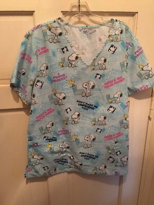 Scrub Snoopy Woodstock Size Large - Image 1 of 3