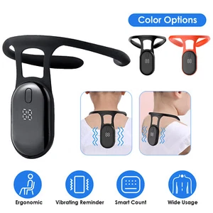 Smart Posture Corrector Device Posture Training Neck Hump Corrector Adult Kids - Picture 1 of 19