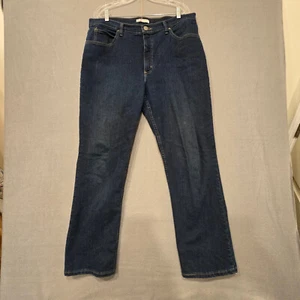 Lee Riders Womens Classic Fit Denim Blue Jeans Straight Leg Size 18M - Picture 1 of 9