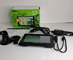 Garmin Nuvi 57LM 5" Touchscreen GPS Navigation System Lifetime Maps - Picture 1 of 11