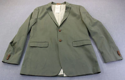 BEN SHERMAN PLECTRUM Mens Ivy Green 2-Button SPORTCOAT BLAZER NWT  S  38  $295 - Image 1 of 4
