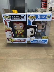 Funko Pop DC Comics Super Heroes Firestorm X-Men Logan 193 heißes Thema exklusiv - Bild 1 von 6