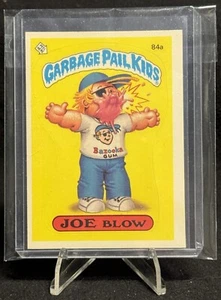 Topps Garbage Pail Kids 1986 GPK serie original 3 OS3 Joe Blow 84a - Imagen 1 de 3